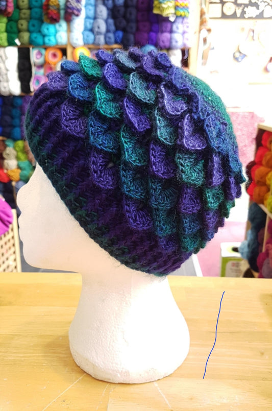 Adult sized Dragon Scale hat