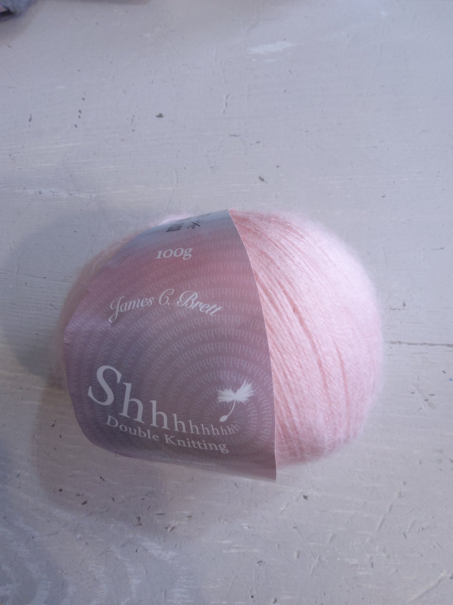 James C Brett Shh Mohair Double Knitting 100g