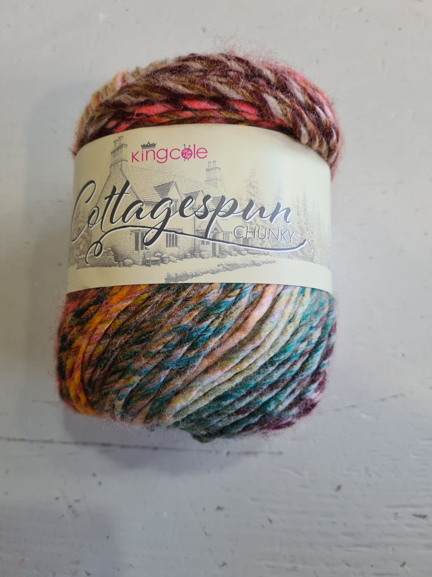 King Cole Cottagespun Chunky Acrylic - 150g
