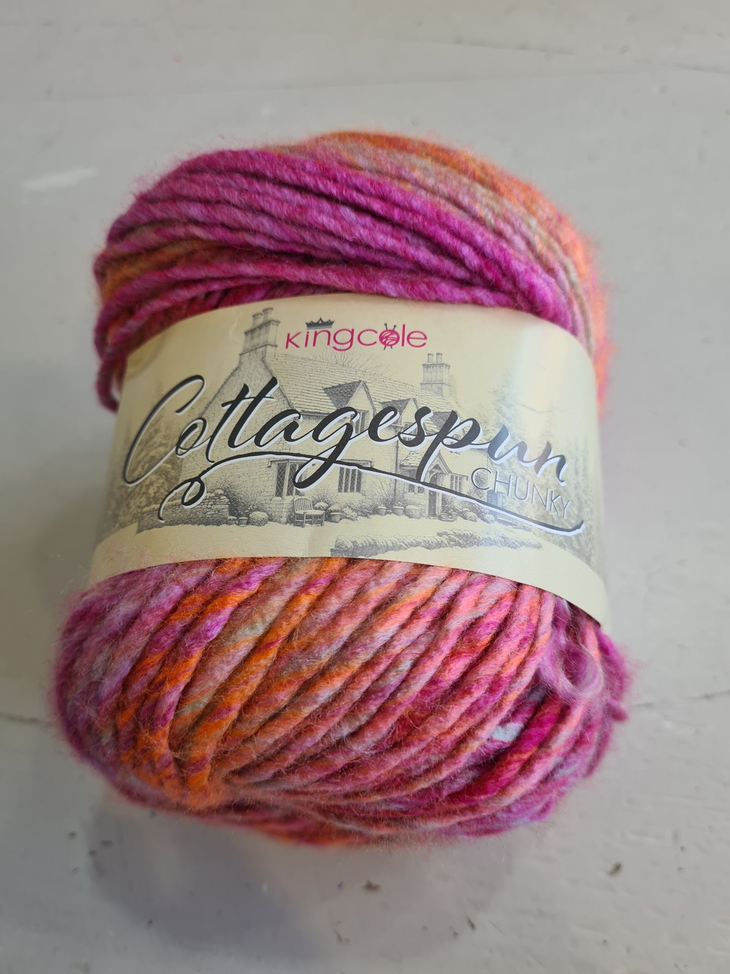 King Cole Cottagespun Chunky Acrylic - 150g