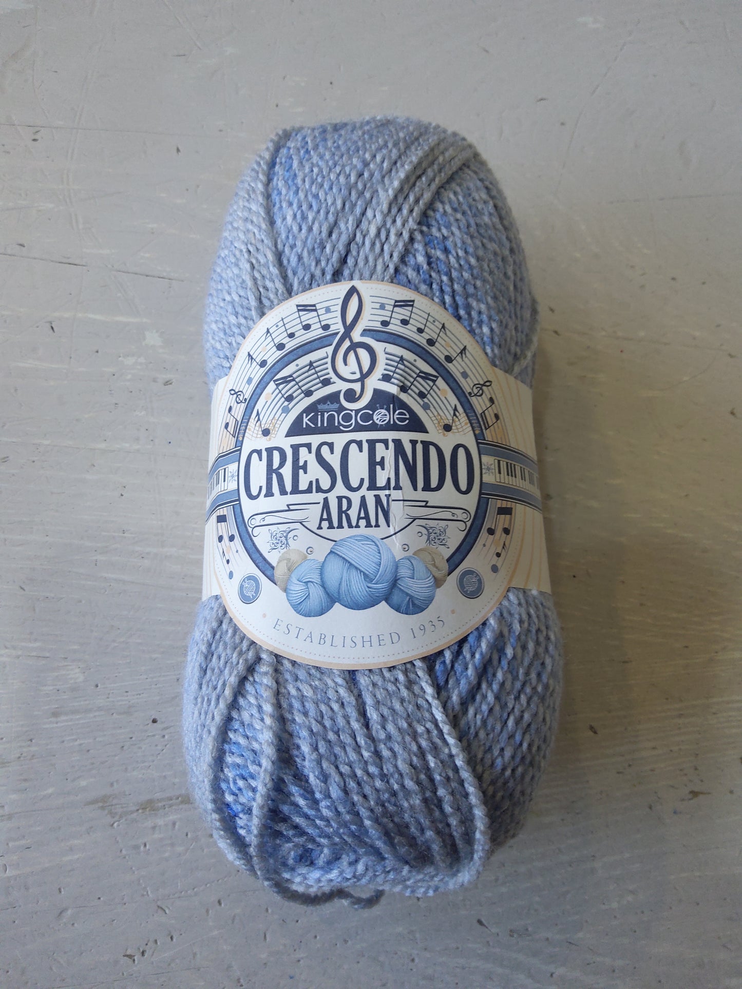 King Cole Aran Crescendo - 100g