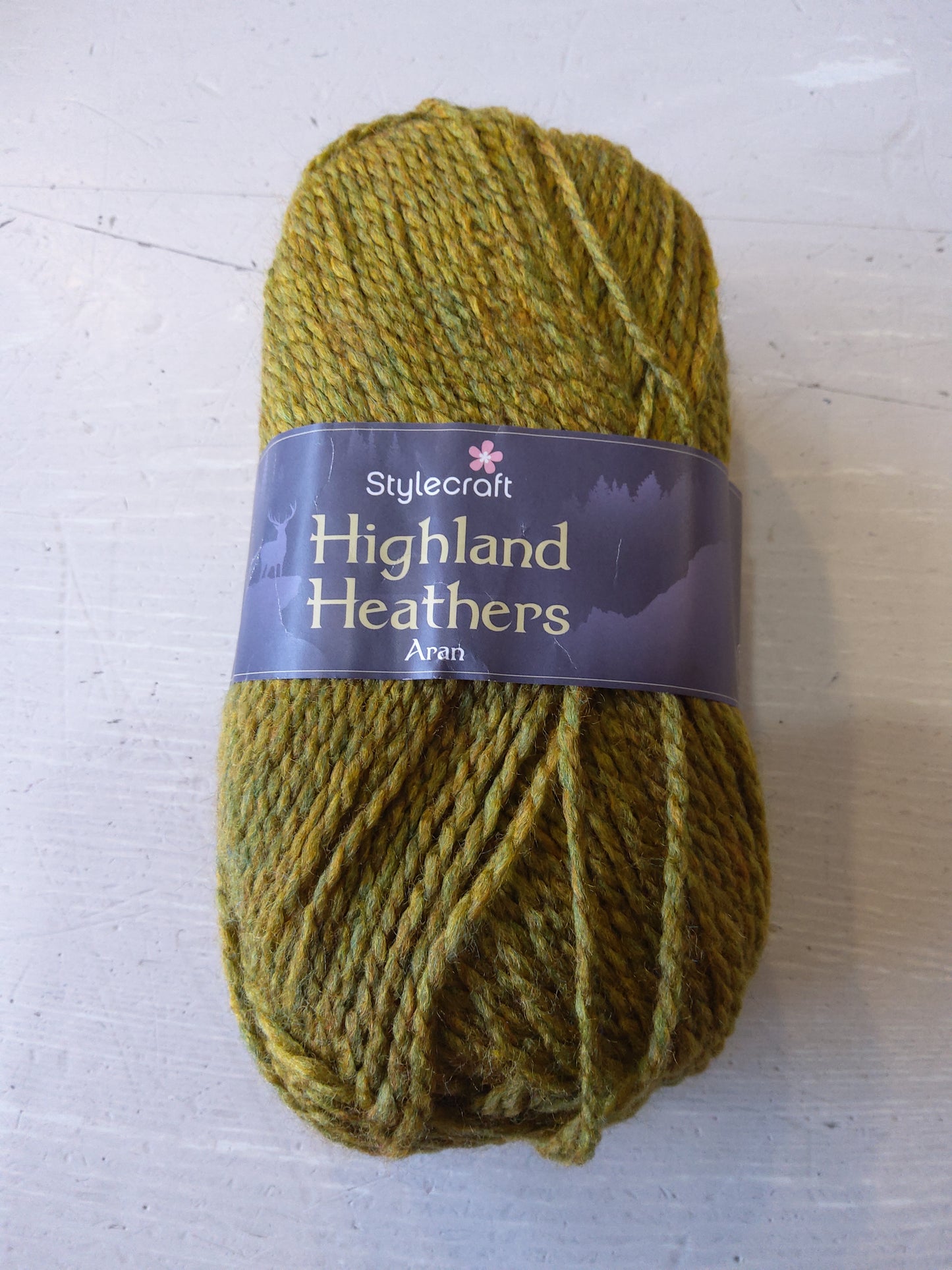 Stylecraft Highland Heather Aran - 100g