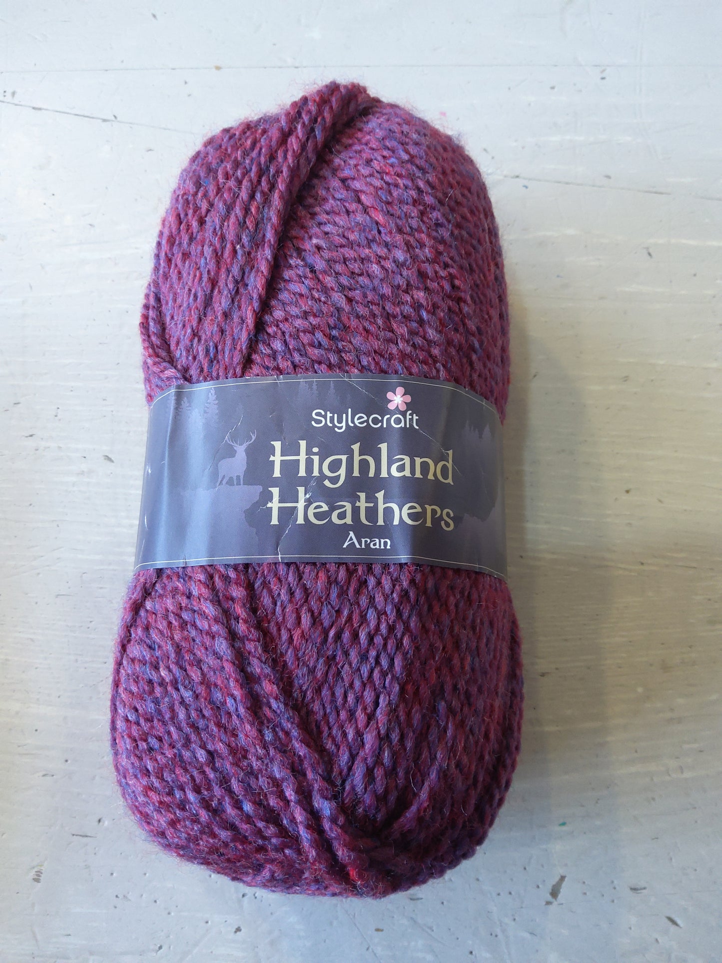 Stylecraft Highland Heather Aran - 100g
