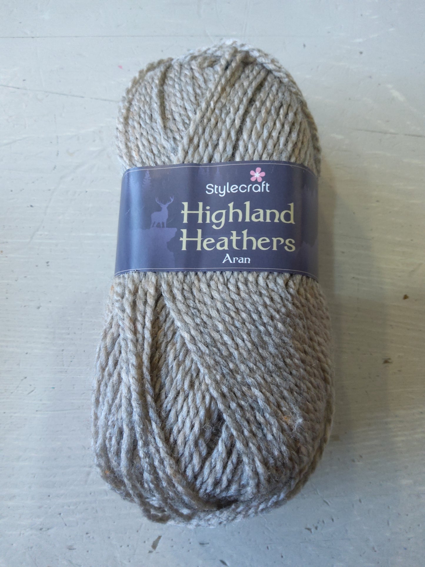 Stylecraft Highland Heather Aran - 100g