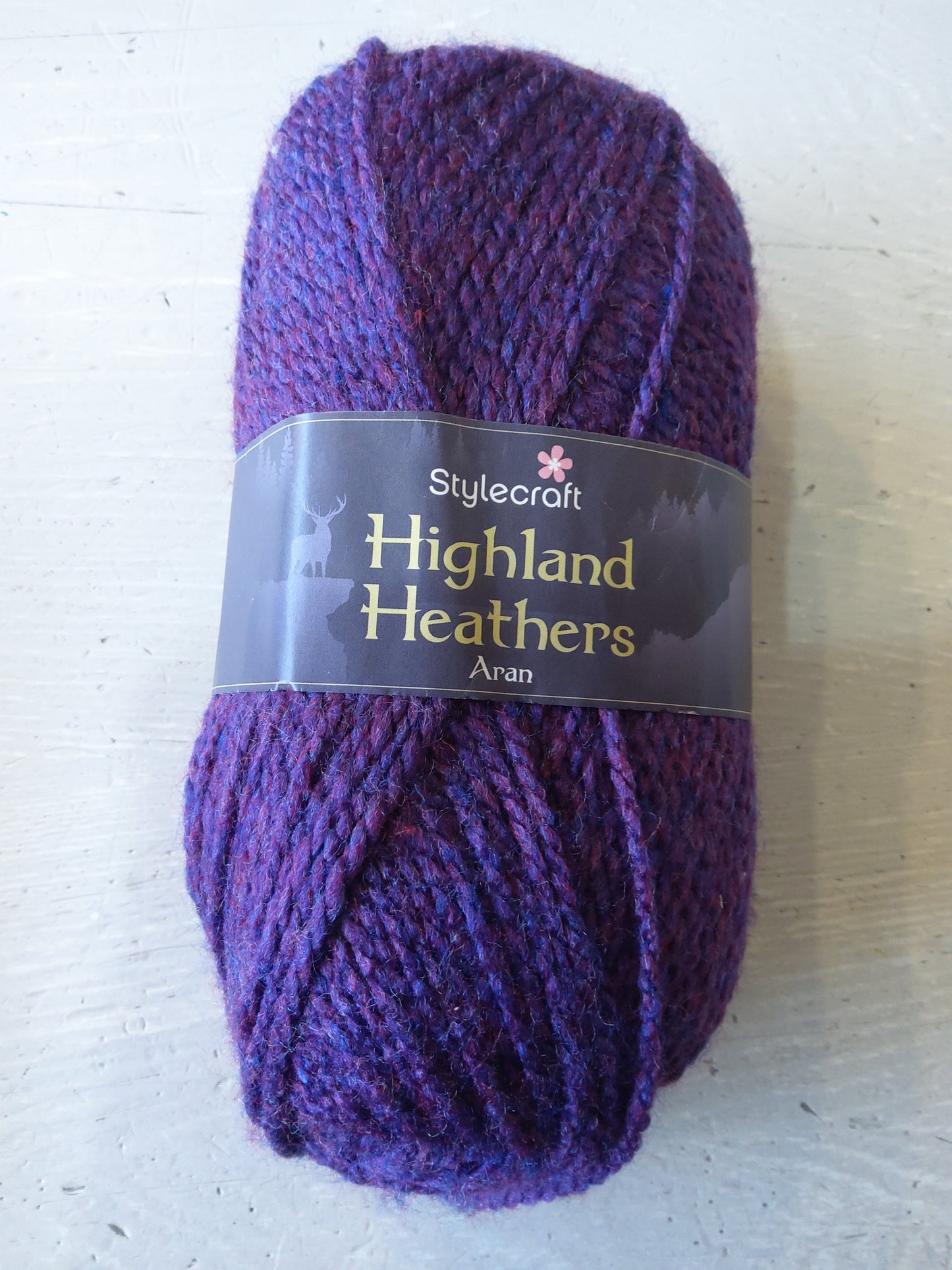 Stylecraft Highland Heather Aran - 100g