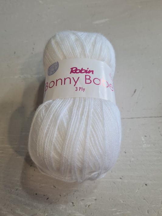Robin Bonny babe 3 ply acrylic 100g