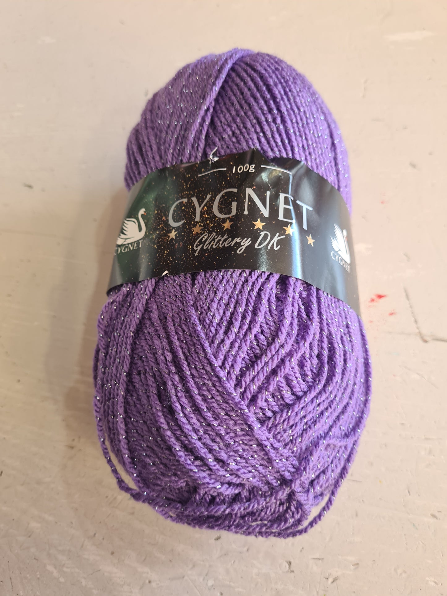 Cygnet Glittery Double knitting yarn 100g