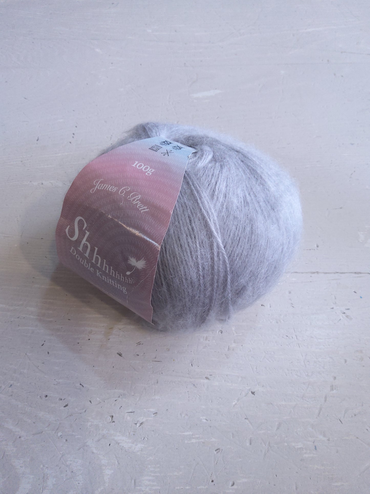 James C Brett Shh Mohair Double Knitting 100g