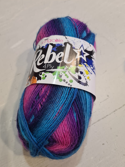 King Cole Rebel 4ply - 100g