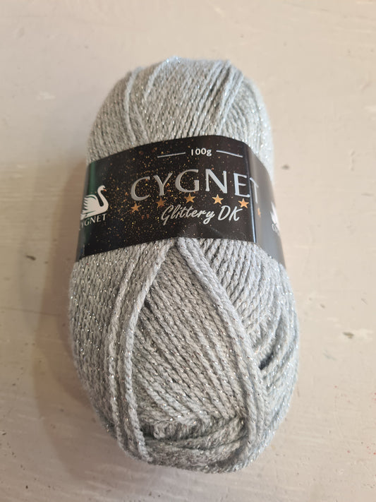 Cygnet Glittery Double knitting yarn 100g