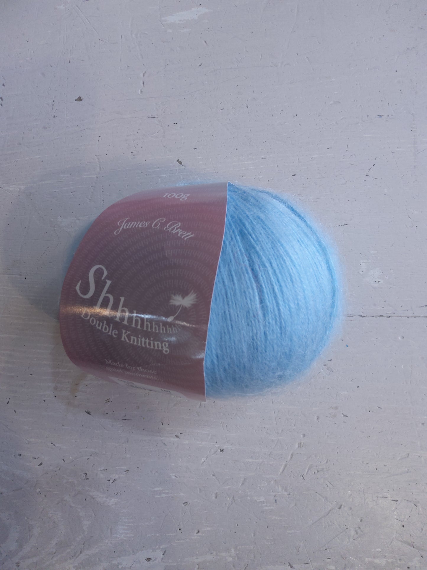James C Brett Shh Mohair Double Knitting 100g