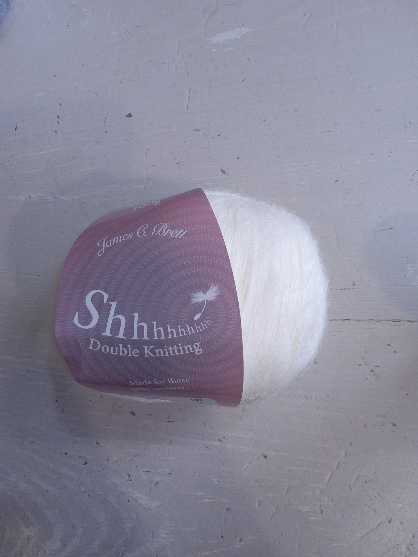 James C Brett Shh Mohair Double Knitting 100g